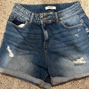 Zenana large Jean shorts